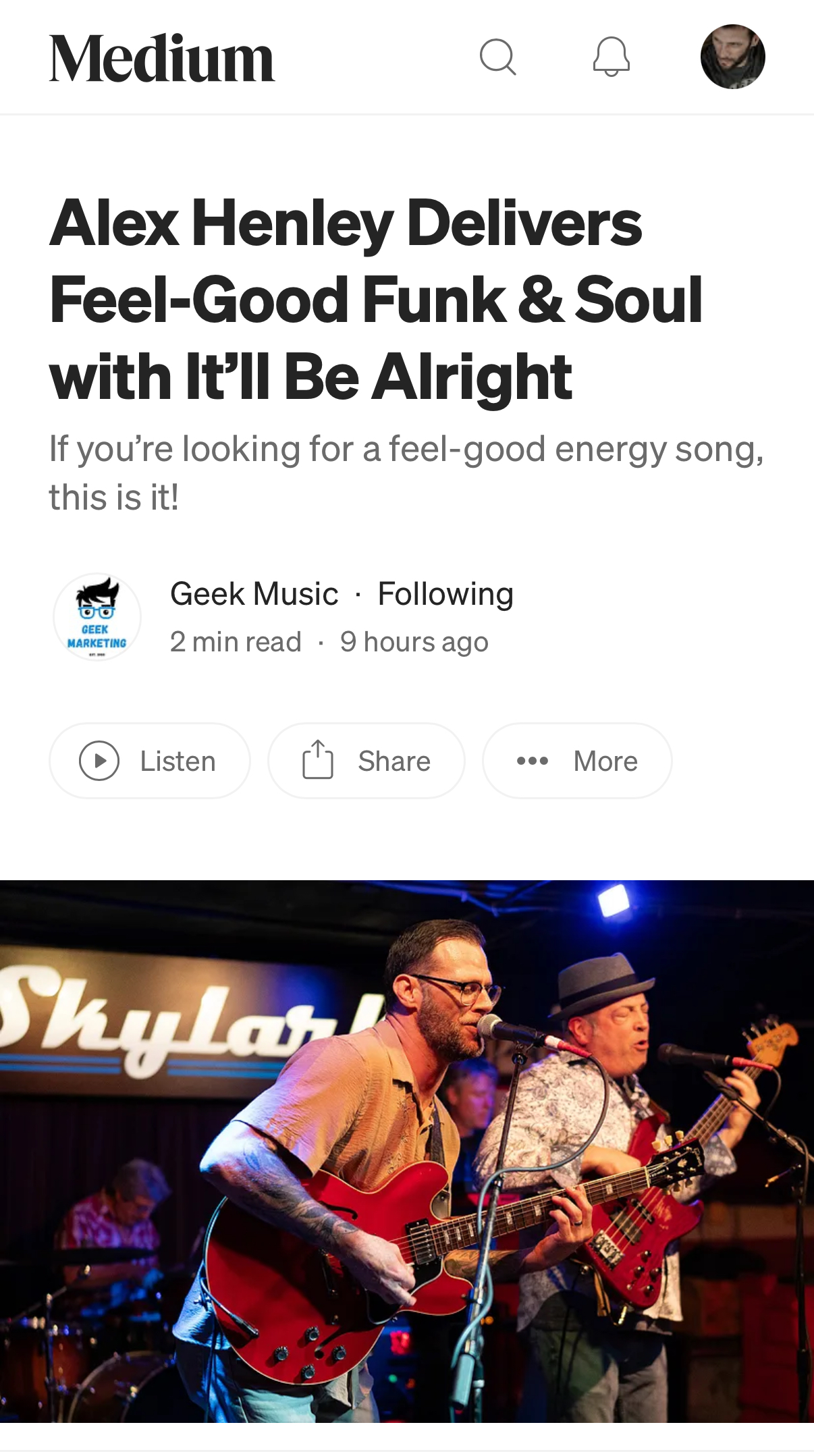 It'll Be Alright - Review