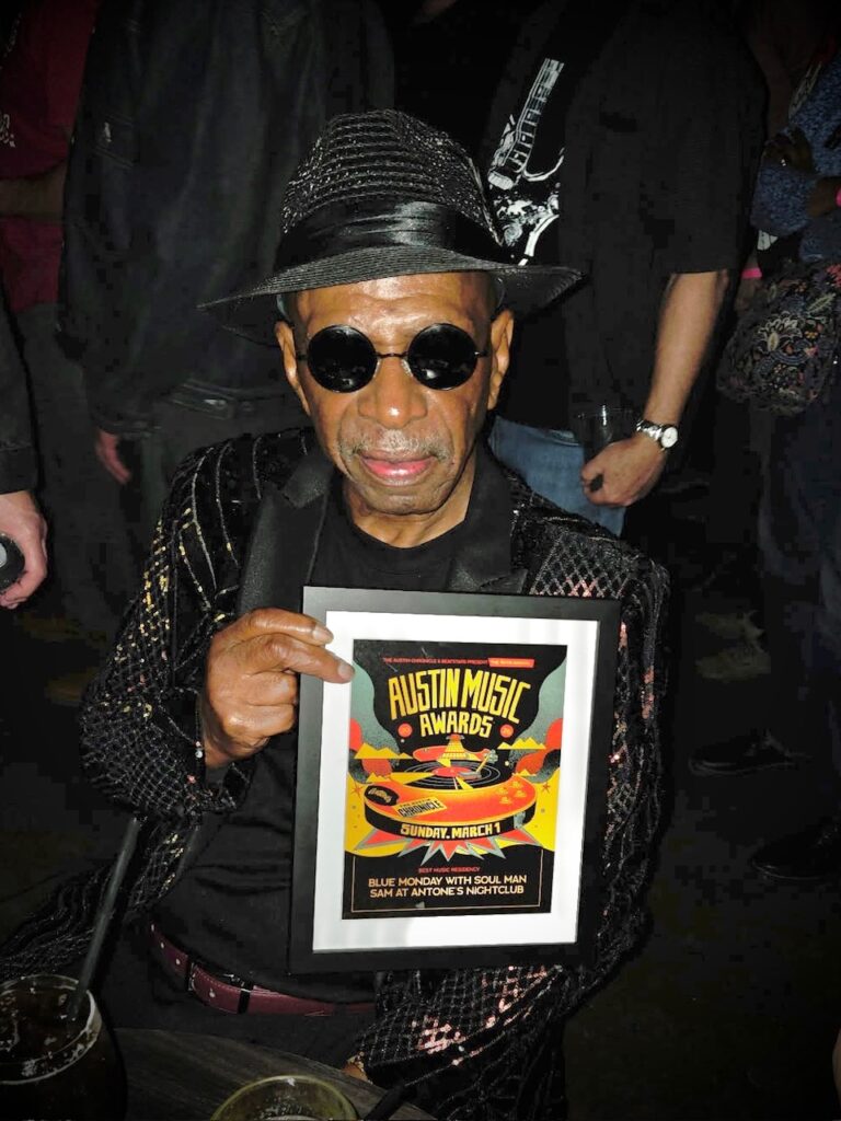 Soul Man Sam - Blue Monday Award